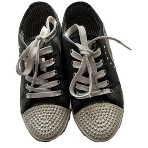 Heelys Black Embellished Women’s 6 Youth Girls 5